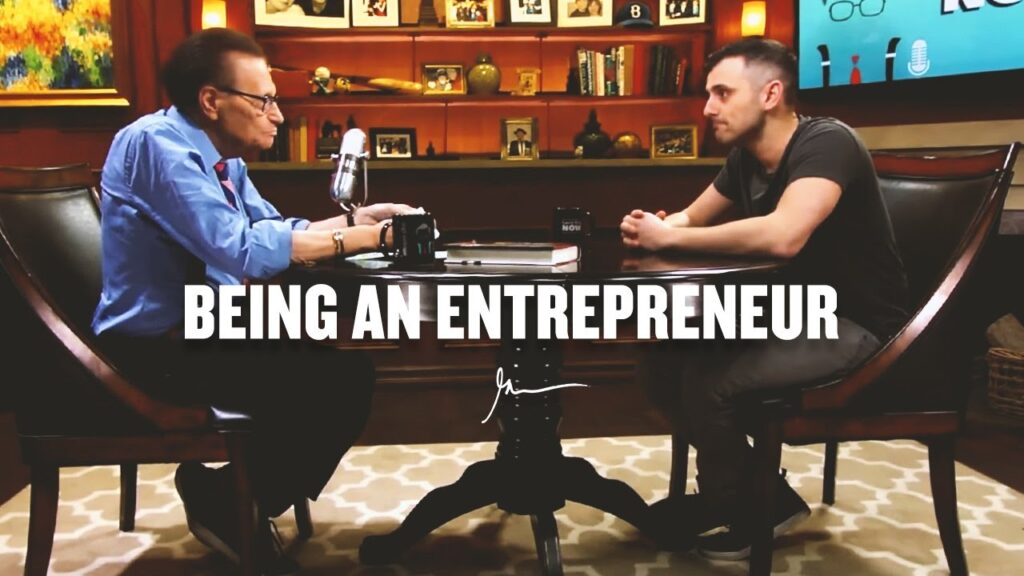 Being An Entrepreneur | Gary Vaynerchuk With Larry King 2016